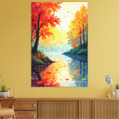 Herbstfest Leinwanddruck (Insitu (Wohnzimmer))