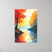 Herbstfest Leinwanddruck (Vorderseite)