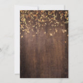 Herbstfest Party Einladung (Rückseite)