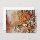 Herbstfest Postkarte (Vorne/Hinten)