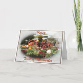 Herbstfest - Segen auf Karte (Vorderseite)