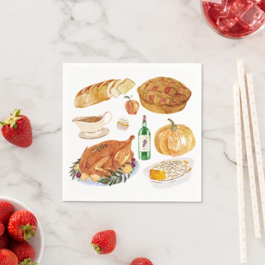 Herbstfest Serviette (Beispiel)