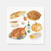 Herbstfest Serviette (Vorderseite)