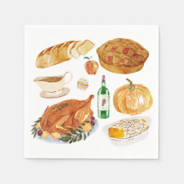 Herbstfest Serviette