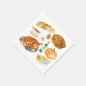 Herbstfest Serviette (Ecke)