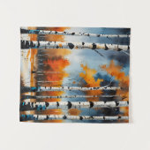 Herbstfest Wandteppich (Vorderseite (Horizontal))