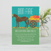 Herbstfestival - Brandstiftung Party Einladungen (Stehend Vorderseite)