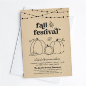 Herbstfestival - Einladung