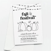 Herbstfestival - Einladung