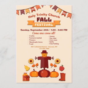 Herbstfestival Einladung