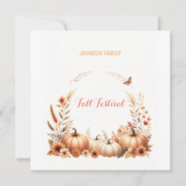 Herbstfestival Feiertagskarte