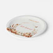 Herbstfestival Pappteller (Schrägansicht)