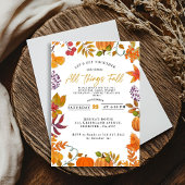 Herbstfestival Party Feuerwehr Nachbarschaft Party Einladung