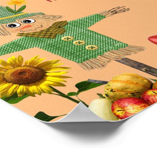 Herbstfestival Poster (Ecke)