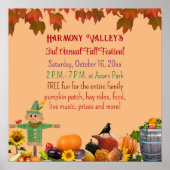Herbstfestival Poster (Vorne)