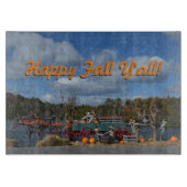 Herbstfestival Rustikales Land Schneidebrett (Vorderseite)