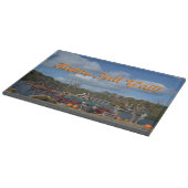 Herbstfestival Rustikales Land Schneidebrett (Ecke)