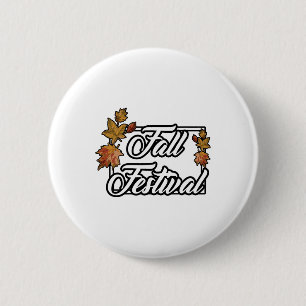 Herbstfestival - Schatten des Herbstes Button