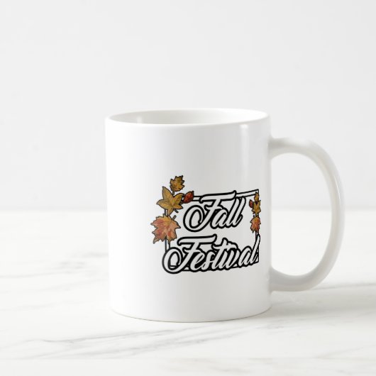 Herbstfestival - Schatten des Herbstes Kaffeetasse (Rechts)