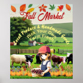 Herbstfestival Wählen Sie Ihre eigene Farm Poster (Vorne)