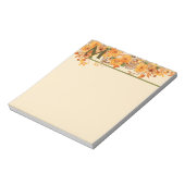 Herbstfestivals Notizblock (Rotiert)