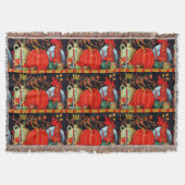 Herbstfestliche antike Malerei Pumpkin Dekoration Decke (Vorderseite)