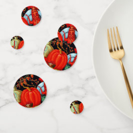 Herbstfestliche antike Malerei Pumpkin Dekoration Konfetti