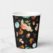 Herbstfestpapierkopien Pappbecher (Rückseite)