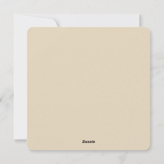 Herbstfeuer | Erntedank - Abendessen Einladung (Rückseite)