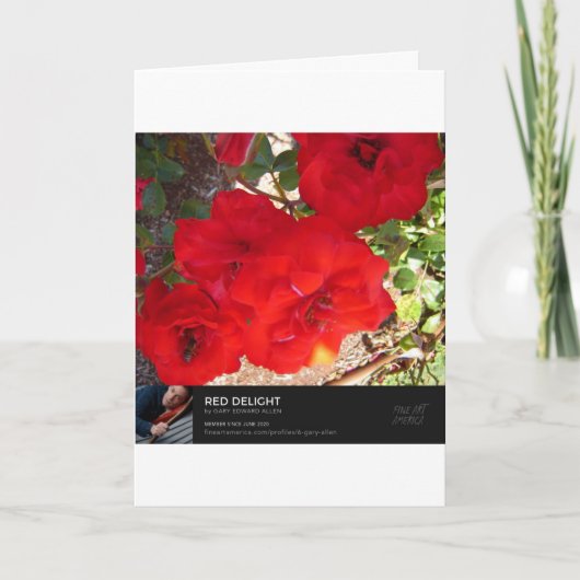 Herbstfeuer Karte (Vorderseite)