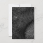 Herbstfeuer | Modernes Hochzeitsstipendium RSVP Karte (Rückseite)