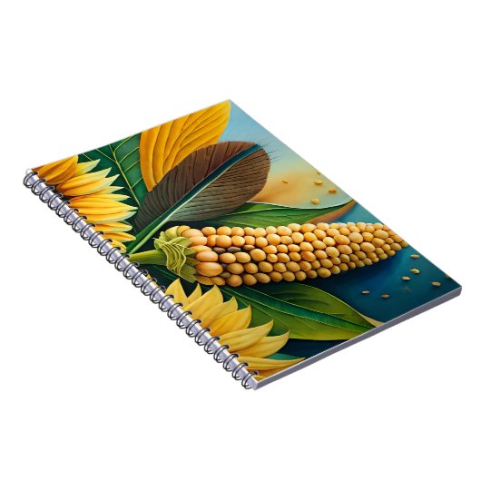 Herbstfeuer Notizblock (Rechte Seite)