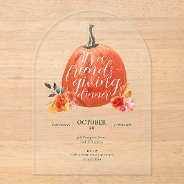 Herbstfeuerwerk Wasserfarbe Pumpen Acryleinladungen