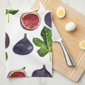 Herbstfiguren Aquarellmalerei Geschirrtuch (Viertel Falte)