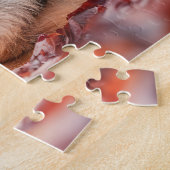 Herbstfirmen Hund und Kitten Puzzle (Seite)