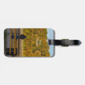 Herbstfischen Springfield Gepäckanhänger (Rückseite horizontal)