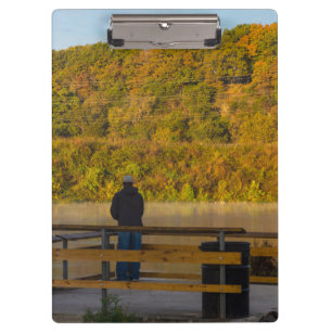 Herbstfischen Springfield Klemmbrett