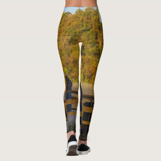 Herbstfischen Springfield Leggings (Rückseite)
