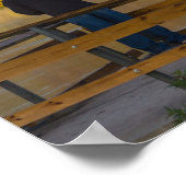 Herbstfischen Springfield Poster (Ecke)