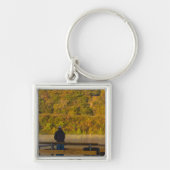 Herbstfischen Springfield Schlüsselanhänger (Vorne)