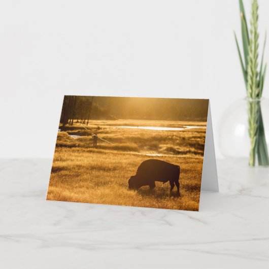 Herbstfischerei Karte (Vorderseite)