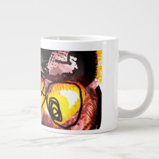 Herbstfliege Jumbo-Tasse (Rechts)