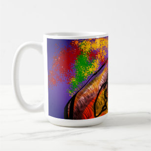 Herbstfliege Kaffeetasse
