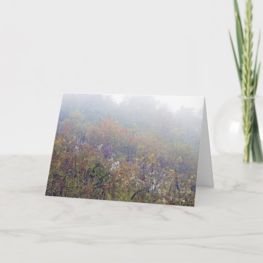 Herbstflora Karte (Vorderseite)