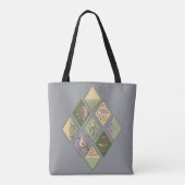 Herbstflora niedliche Tasche (Rückseite)