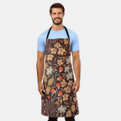 Herbstflora: Vintages nahtloses Muster Schürze (Getragen)