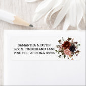 Herbstfloral Bouquet Halloween Hochzeitsreise (Insitu)