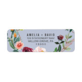 Herbstfloral Dusty Blue Wedding (Vorne)