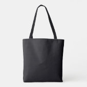 Herbstfloral Halloween Totbeutel Tasche (Rückseite)