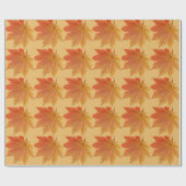 Herbstflorale Erntedank Geschenkpapier (Flach)